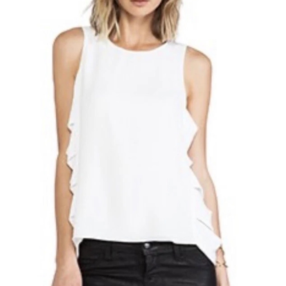 BCBGMaxAzria White Blouse XXS